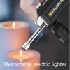 Nouveaux produits extérieurs Adventure Electric Lighter Type-C RECHARGAGE LURGET LUIGER ARC ARC VIER ARC ARC