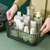 Kosmetischer Organizer Rechteck Desktop Kosmetische Aufbewahrungsschubladen Stapelbares Kasten Acrylständer Sundies Snack Make -up Korb Organizer Q240429