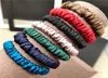 100 Pure Hair Hair Scrunchie Femmes Small Hair Bands Cute Scrunchie Pure Silk vendu par un pack de 3pcs 2010214588131