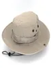 Bucket Hat Safari Boonie Men039S Panama Fishing Cotton Outdoor Unisex Women Summer Hunting Bob Sun Protection Army Hats Wide BR8144644