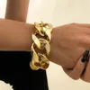 Bracelet Bracelet Big en acrylique Bracelique Big Big Bracelet Bling Bling Link Bling Link Bracelets Men Party Bijoux Party Accessoires 240430