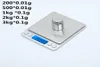 200500001G 1 kg 2kg 3kg01g Gioielli digitali portatili Precision Pocket Scale di pesatura Mini Bilancia elettronica LCD Peso 1020056