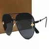 Femmes de luxe de haute qualité Metal Retro Frame Brand Designer Vintage Eyewear Sun Glasses For Women Shade Fashion UV Sunglasses avec 5427239