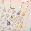30 pezzi/lotto Kawaii Little Prince Bookmarks per le clip di raccoglitori per pendenti in metallo di libri Lettera Clip Paper Clip Office FORNITO