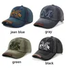 Ball Caps Brand Denim Jeans Retro Mens Baseball Cap Dames Snap On Summer Bone Glasses Q240429