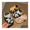 First Walkers Fashion Luxury Newborn Sandals Boys Girls Baby Toddler Kids Shoes Summer Soft Bottom Breathable Sports Little Drop Deliv Dhgoh