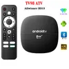 TV98 ATV Smart TV Box Android 13.0 Allwinner H313 Quad Core 2.4G /5G Dual WiFi BT 4K HD Media Player 8G 128G 16G 256G Установите верхнюю коробку