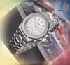 Full Functional Mens Classic Six Stiches Design montres Stopwatch Japan Quartz Movement Mouvement Tous les sous-numéros Travail Day Date Date Set Auger Racing Wrist Wrist Watchs