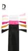 18x30 cm tomt vitt rosa svart virgin hårförlängningsförpackning Satin Silkväska med lyxiga tofsar presenthårbuntar förpackningsväskor9433882