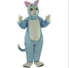 2024 Halloween Blue Cat Mascot Costume Event Propts Promotional Costume Customization Fursuit Caratteri Costumi