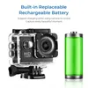 Draagbare 4K waterdichte buitensportcamera fietsen onder water Sport DV Camera Record HD Digital Cameras Consumer Camcorders 240430