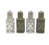 50 stcs 3 ml bronzen stijl Arabische parfumflessen Arabische glazen flescontainer met ambachtelijke decoratie3725519