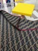2024 SCALLF DESIGNER Fashion Real Bieganie szalików wysokiej jakości jedwabne proste akcesoria w stylu retro do damskich Twill Brown Colours F Scarf z pudełkiem