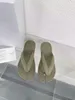 Luxury Margiela Designer Slipper Women Sandal Flip Flop Flats Mm6 Slide Slodors Sandali spiaggia Maison Mule 35-40Box 35-40Box