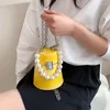 Sacs à bandouliers Summer Mini Chain Chain Small Bag 2024 Perle Perle Patter à une épaule Diagonale Fashion Femelle de mode coréenne Femme