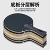 STIGA Black Label Table Tennis Bottom Carbon Era 12K Fan Zhendong Attack Straight Horizontal Board Racquet 240419