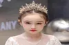 Children039s Crown Tiara Princess Girl Crystal Head Birthen Birthday Cake Decoration Bella Fashion LeGrace8452683