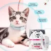 Anti -Floh -Zeckenkragen für Katze kleiner Hund Antiparasitisch 8 Monate Schutz einstellbarer Welpe Kätzchen Halsbrochener Breakaway Pet Accessoires 240429