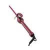 Professionell 9mm Curling Iron Hair Lockenbirnenblume Blumenstab Roller Waver LCD Display Beauty Styling Tools 240423