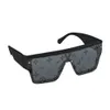 2024 Sunglasses Eyewear Sun Glasses Designer Brand Black Metal Frame Glass Lenses For Mens Womens