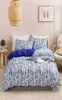 Em lençóis de estoque, lençóis lisos encaixados 3 PCs 7 cores Twin Double Queen King Bedding Sets Quilt Capa Broachcases9741301