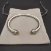 designer braccialetti per donna uomo designer dy bracciale gioielli di moda oro perla argentata perle intagliata braccialena bracciale bracciale bracciale bracciale bracciale bracciale gioielli di lussuoso regalo