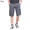 Shorts masculins 2024 Summer Mens Cargo Army Military Style Tactical Men Coton Coton Work Work Casual Short Hommer