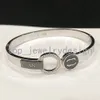 Бренд браслет роскошный браслет дизайнер Bangles Mens Women Titanium titanium thenless Design Brand Brand Письмо ювелирные украшения аксессуары высококачественного подарка