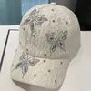 Nowe kapelusz baseballowy Women Blue Hats High Women Black Quality Cap Caps