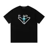 Tasarımcı T Shirt Erkek Tişörtleri Yaz Joker Pamuk Üstleri Üst Moda Baskıları Erkekler ve Erkekler İçin Kısa Kollu Yuvarlak Boyun Gevşek Mektup Baskı