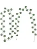 Fleurs décoratives 1pc Eucalyptus Vine 6.23ft Greenery Garland Couronne pour la table de mariage Table Chare-Chambre Decor Wall Room Decor