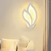 Lampa ścienna Nowoczesne lampy do sypialni Dekor nocny Lekki korytarz jadalni w kuchni wewnętrznej prosta akrylowa domowa oświetlenie