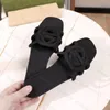 Tasarımcı Sandalet Yaz Kadın G Sısalları Lüks Düz Topuklu Moda Ayakkabı Sıradan Konforlu Düz Terlik Plaj Terlikleri 35-42