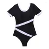 Women's Swimwear Wisuwore 2024 Female Swimsuit Sexy South Korean INS Advanced One Piece Covering Belly And Slim Conservative Student