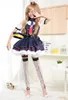 テーマコスチュームアニメラブライブ！学校のアイドルプロジェクトMinami Kotori Cosplay Blue Dress Awakening Uniled Full Set