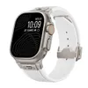 Silikonowy pasek Regulowane łatwe pasty Bransoletki paski do obserwacji pasm do Apple Watch 3 4 5 6 7 8 9 IWatch 42/44/45/49 mm Ultra