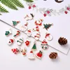 Décorations de Noël 1 pack 20pcs Charmes mixtes Pendant Diy Tree Tree Home Decor Année 2024 NAVIDAD