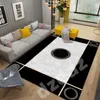 Designer Modern Chadow Carpet Brand Letters Porte de porte tapis sans glissement salon