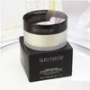 Gesicht Pulver Drop neues Paket in Black Box Laura Mercier Foundation Lose Einstellung Fix Make -up min Porenhelle Concealer Lieferung Heilung Dhwbx