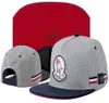 Szare i fioletowe regulowane czapki baseballowe dla mężczyzn i kobiet sportowych 2 kolory Hip Hop Fited Cap Fashion6192310
