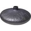 Vases Vase en céramique Round Black Bround