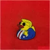 Inne świąteczne zapasy imprezy Trump broszki broszki broszki stopy metalowe flagi US Make America Great Pin Pin Drop dostawa domowy ogród otxre