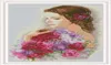 Beauty and flowers home cross stitch kit Handmade Cross Stitch Embroidery Needlework kits counted print on canvas DMC 14CT 11CT5986771