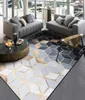 Fashion Modern Abstract Golden Black Grey Diamonds Door Foot Bathroom Kitchen Mat Living Room Bedroom Decorative Carpet Area Rug7955127