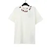 Palm Pa Tops Tops нарисованные вручную логотип Summer Loose Luxe Tees Unisex Пара T Рубашки ретро-уличная одежда негабаритная футболка Angels 2290 Zbz