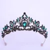 Tiaras Barock Vintage 5 Farben Crystal Tiara Crown Mädchen Frauen Hochzeitsfeier Geschenk Prinzessin Strassbrautkronen Haarschmuck