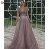 Sukienki imprezowe luksusowe sukienki z koralikami A-Line 2024 dla kobiet na zamówienie na zamówienie