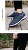 Lätt män löparskor Summer New Fashion Mesh Breattable Hollow Flying Woven Sports Casual Shoes Men's Shoes Socks Shoesf6 Black 66