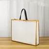 Boodschappentassen boodschappen afhaalmaaltijden tas vouwen eco handtas pouch film gecoate herbruikbare opslag niet-geweven stof