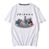 T-shirts masculins Summer Slve Slve Vintage Cartoon Universe Univers Squelettor Shredder T-shirt Casual Camiseta Round Neck Found Friends Homme T-shirt T240425